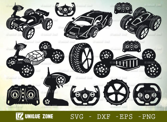 Racing Car Svg | Rc Car Svg | Sports Car Svg | Car Svg | Luxury Car Svg | Super Car Svg SVG Unique Zone 