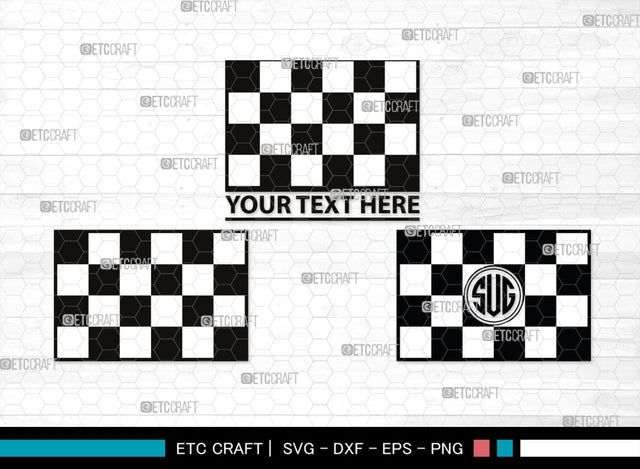 Racing Flag Monogram, Racing Flag Silhouette, Racing Flag SVG, Racing Svg, Start Flag Svg, Finish Flag Svg, Race Flag Svg, SB00445 SVG ETC Craft 
