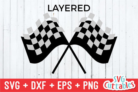 Racing Flags Svg Cuttables 