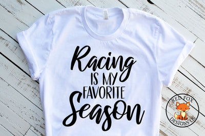Racing Is My Favorite Season SVG | Sports SVG | Cheer SVG SVG RedFoxDesignsUS 