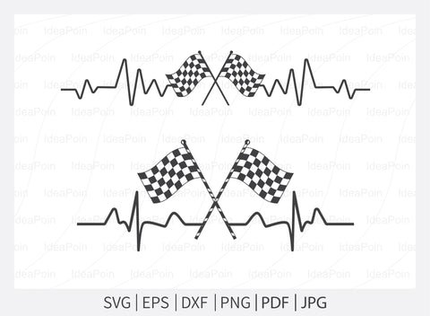 Racing Svg File, Racing Flags Svg, Racing heartbeat Svg, Peace Love Racing, Racing trophy SVG, Checkered Numbers SVG, Racing Cut File SVG Dinvect 