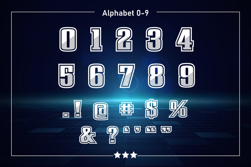 Racket Fonts - So Fontsy