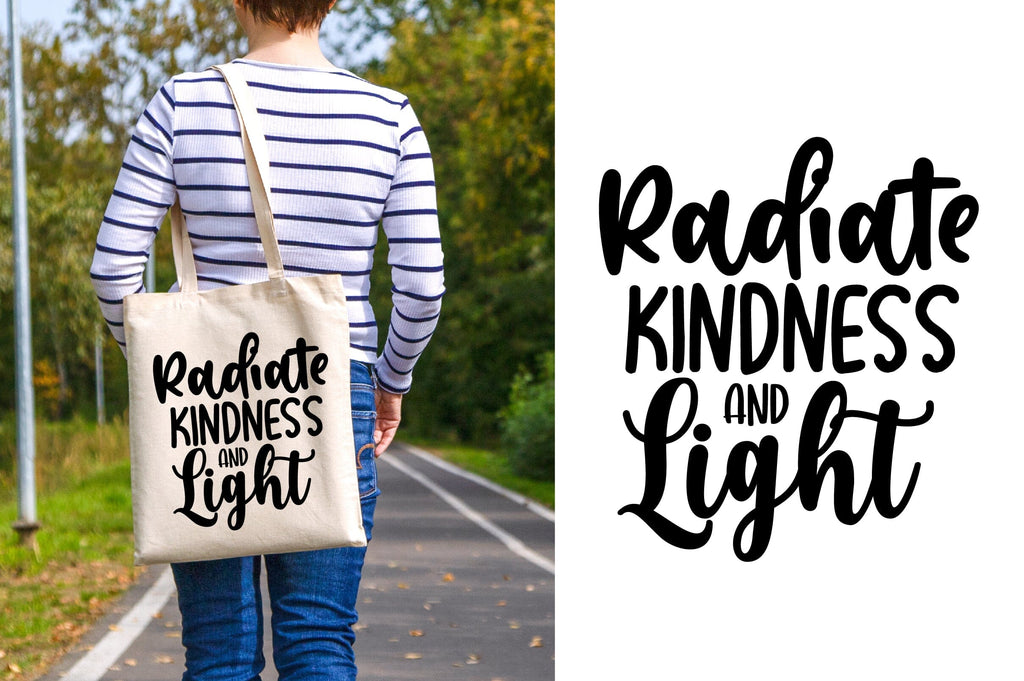 Radiate Kindness and Light - So Fontsy