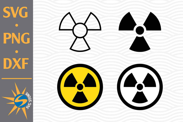 Radiation SVG, PNG, DXF Digital Files Include SVG SVGStoreShop 