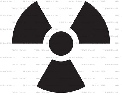 Radiation symbol SVG TribaliumArtSF 