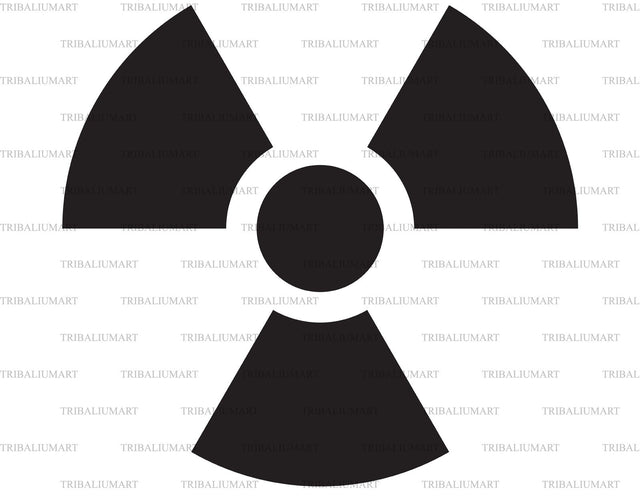 Radiation symbol SVG TribaliumArtSF 