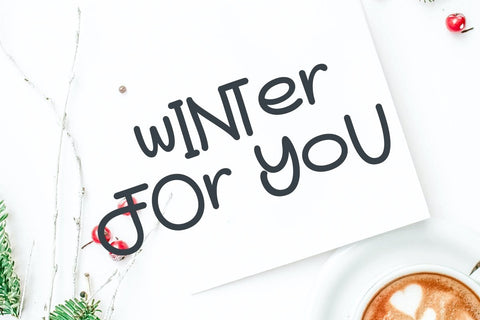 Radish and garlick Font JH-CreativeFont 