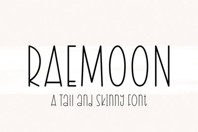 Raemoon Font Font Jimtype Studio 