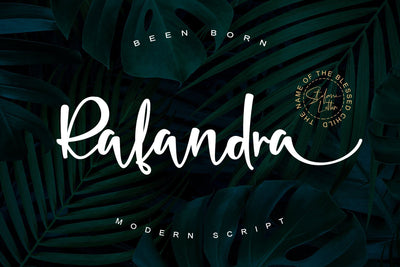 Rafandra Font Stefani Letter 