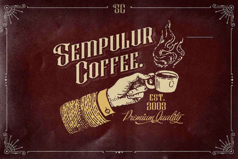 Rafiquell - Victorian Decorative Font Font StringLabs 
