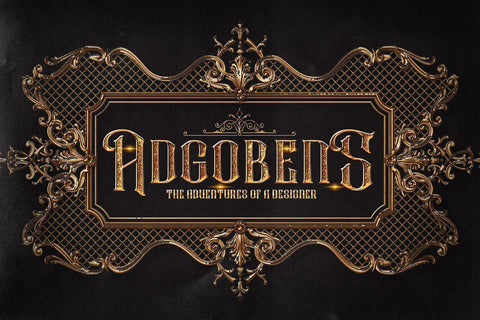 Rafiquell - Victorian Decorative Font Font StringLabs 