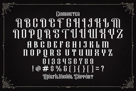 Rafiquell - Victorian Decorative Font Font StringLabs 
