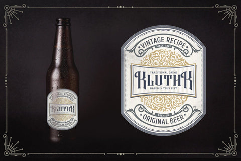 Rafiquell - Victorian Decorative Font Font StringLabs 