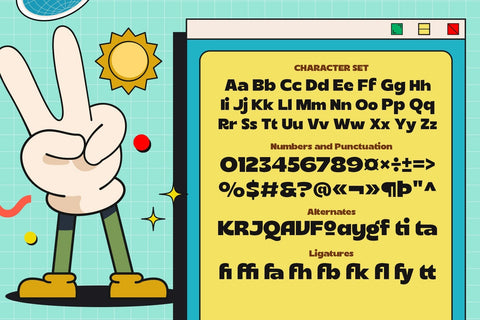 Ragata - Display Sans Font Arterfak Project 