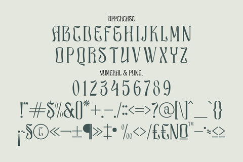 RAGHLICK Typeface Font Storytype Studio 