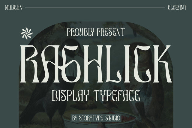 RAGHLICK Typeface Font Storytype Studio 