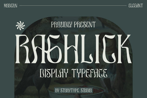 RAGHLICK Typeface Font Storytype Studio 