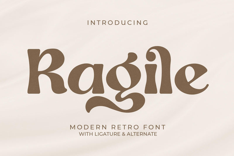Ragile Typeface Font Storytype Studio 