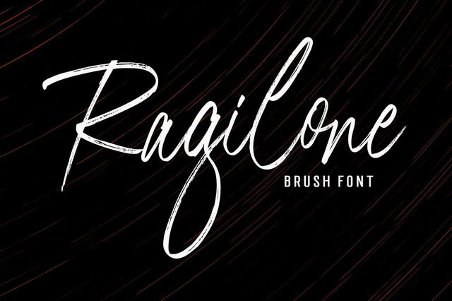 Ragilone Brush Font AngelStudio 
