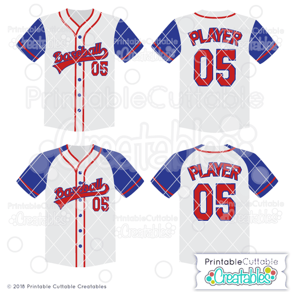 Custom Baseball Jersey Laser Die Cut