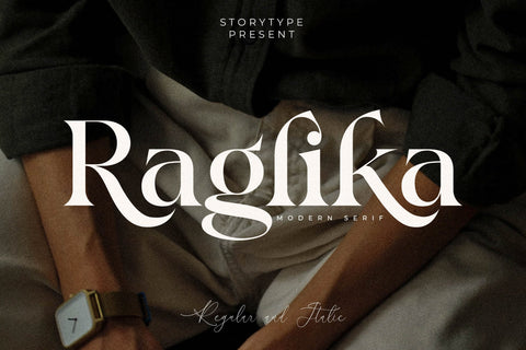 Raglika Typeface Font Storytype Studio 