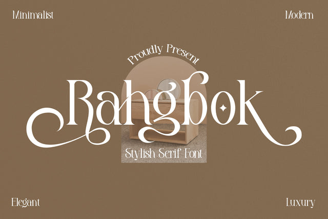 Rahgbok Typeface Font Storytype Studio 