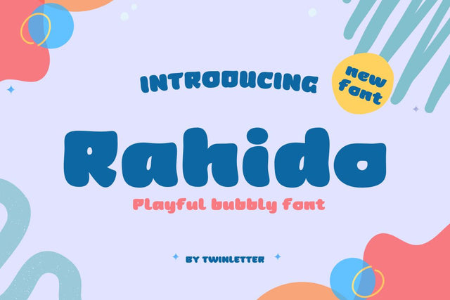 Rahido Font twinletter 