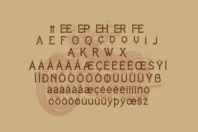 Raider Knight Typeface - So Fontsy