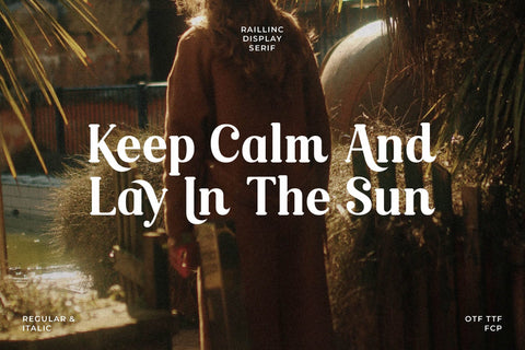 Raillinc Typeface Font Storytype Studio 