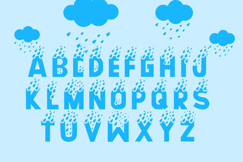 Rain Font LetterdayStudio 