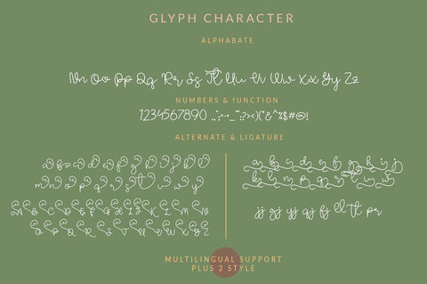 Rain Forest Font Wildan Type 