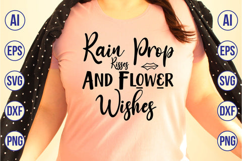 Rain Prop Risses and Flower Wishes svg SVG nirmal108roy 