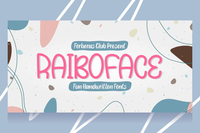 Rainboface Font Forberas 