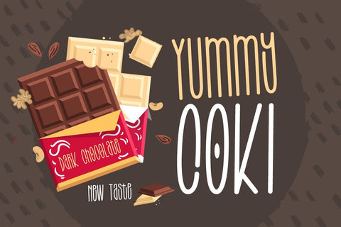 Rainboges - Crafting Font Font Kotak Kuning Studio 