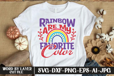 Rainbow Are My Favorite Color SVG DESIGN SVG MStudio 