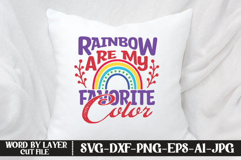 Rainbow Are My Favorite Color SVG DESIGN SVG MStudio 