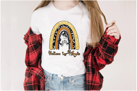 Rainbow Believe in Magic Sublimation Sublimation Jagonath Roy 