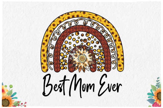 Rainbow Best Mom Ever Sublimation Sublimation Jagonath Roy 
