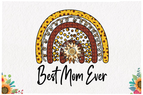 Rainbow Best Mom Ever Sublimation Sublimation Jagonath Roy 