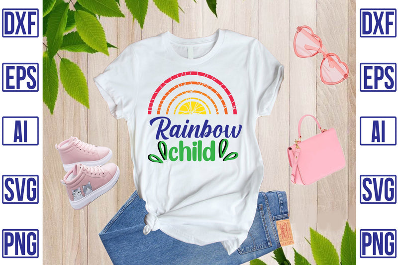 Rainbow Chiid SVG CraftlabSvg29 