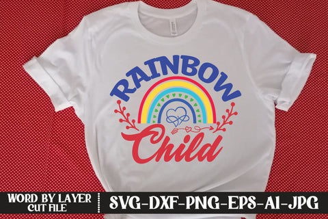 Rainbow Child SVG DESIGN SVG MStudio 