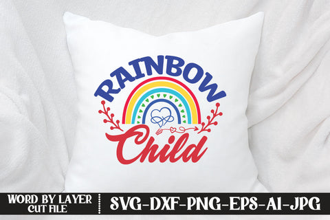 Rainbow Child SVG DESIGN SVG MStudio 