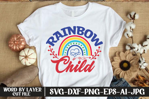 Rainbow Child SVG DESIGN SVG MStudio 