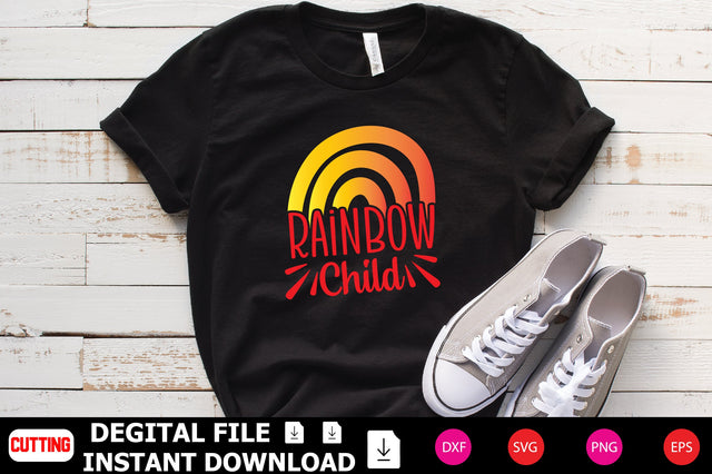 Rainbow Child SVG Shahin alam 