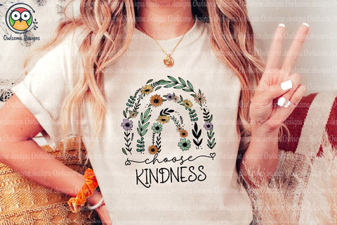 Rainbow Choose Kindness Sublimation Sublimation LAM HOANG THUY 