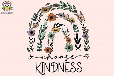 Rainbow Choose Kindness Sublimation Sublimation LAM HOANG THUY 