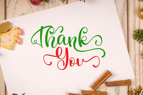 Rainbow Christmas Font Afandi Studio 