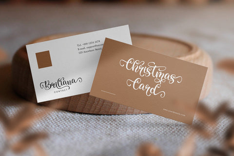 Rainbow Christmas Font Afandi Studio 