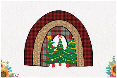 Rainbow Christmas Sublimation Sublimation Jagonath Roy 