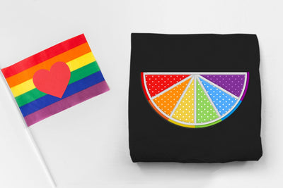 Rainbow Citrus Half Slice Applique Embroidery Embroidery/Applique DESIGNS Risa Rocks It 